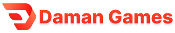 Daman Games Logo - Modern Emblem of Innovation in Online Gaming